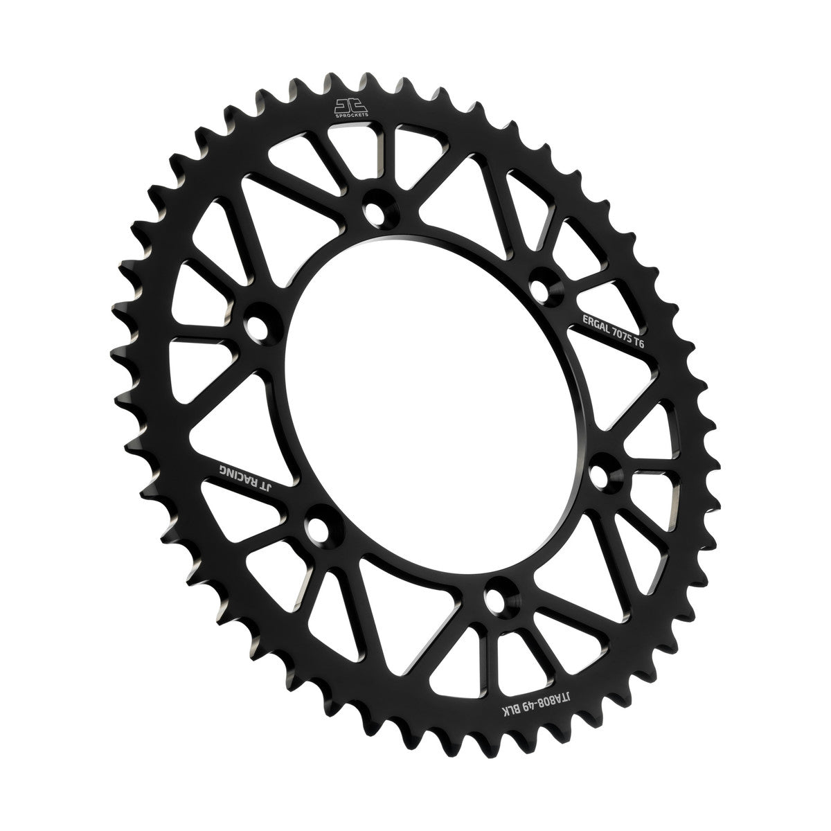 REAR SPROCKET ALLOY BLACK 808, JTA808.49BLK