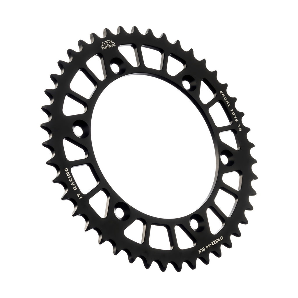 REAR SPROCKET ALLOY BLACK 822, JTA822.44BLK 7075-T6 Aluminium