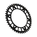 REAR SPROCKET ALLOY BLACK 822, JTA822.44BLK 7075-T6 Aluminium