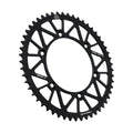 REAR SPROCKET ALLOY BLACK 822, JTA822.53BLK 7075-T6 Aluminium