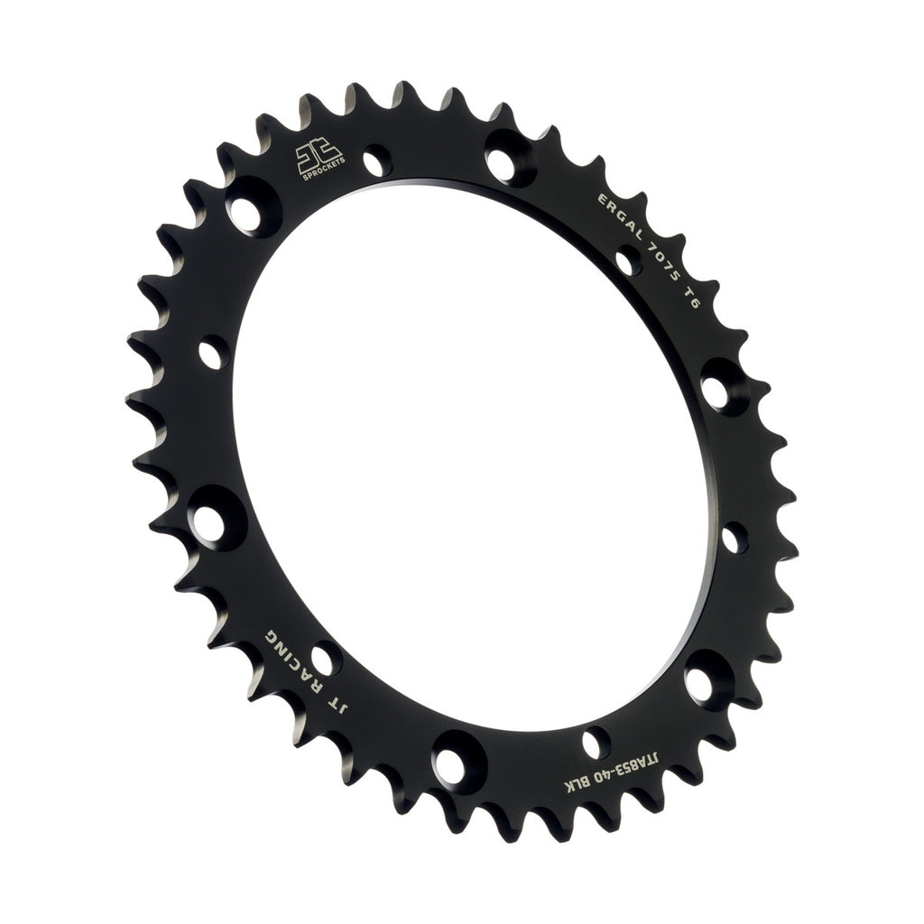 REAR SPROCKET ALLOY BLACK, JTA853.40BLK 7075-T6 Aluminium