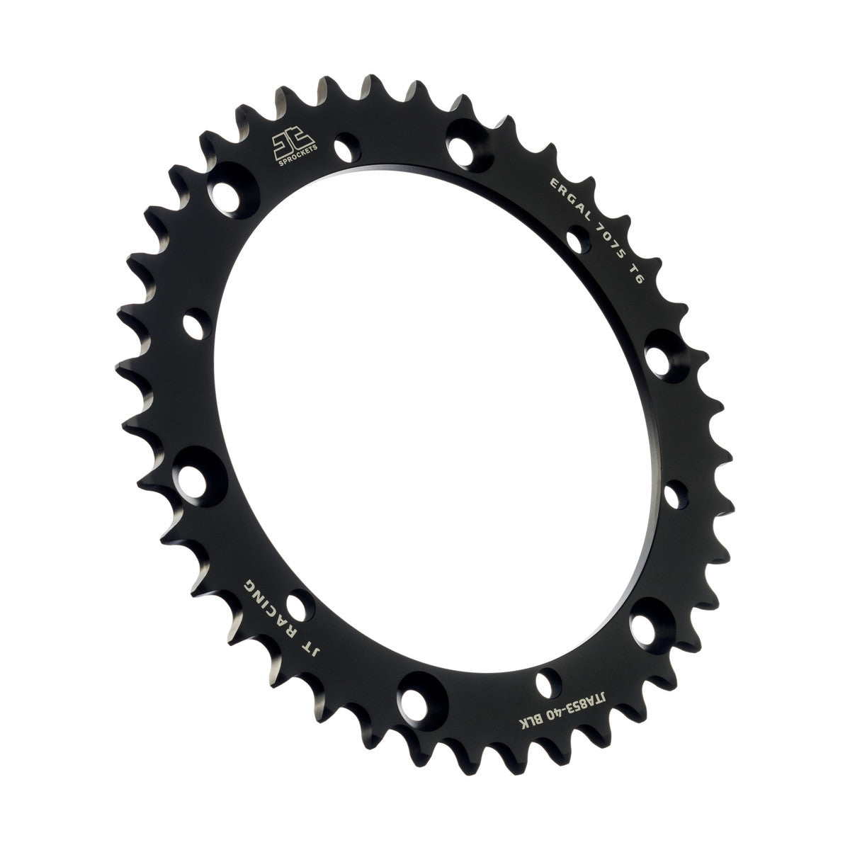 REAR SPROCKET ALLOY BLACK, JTA853.40BLK 7075-T6 Aluminium