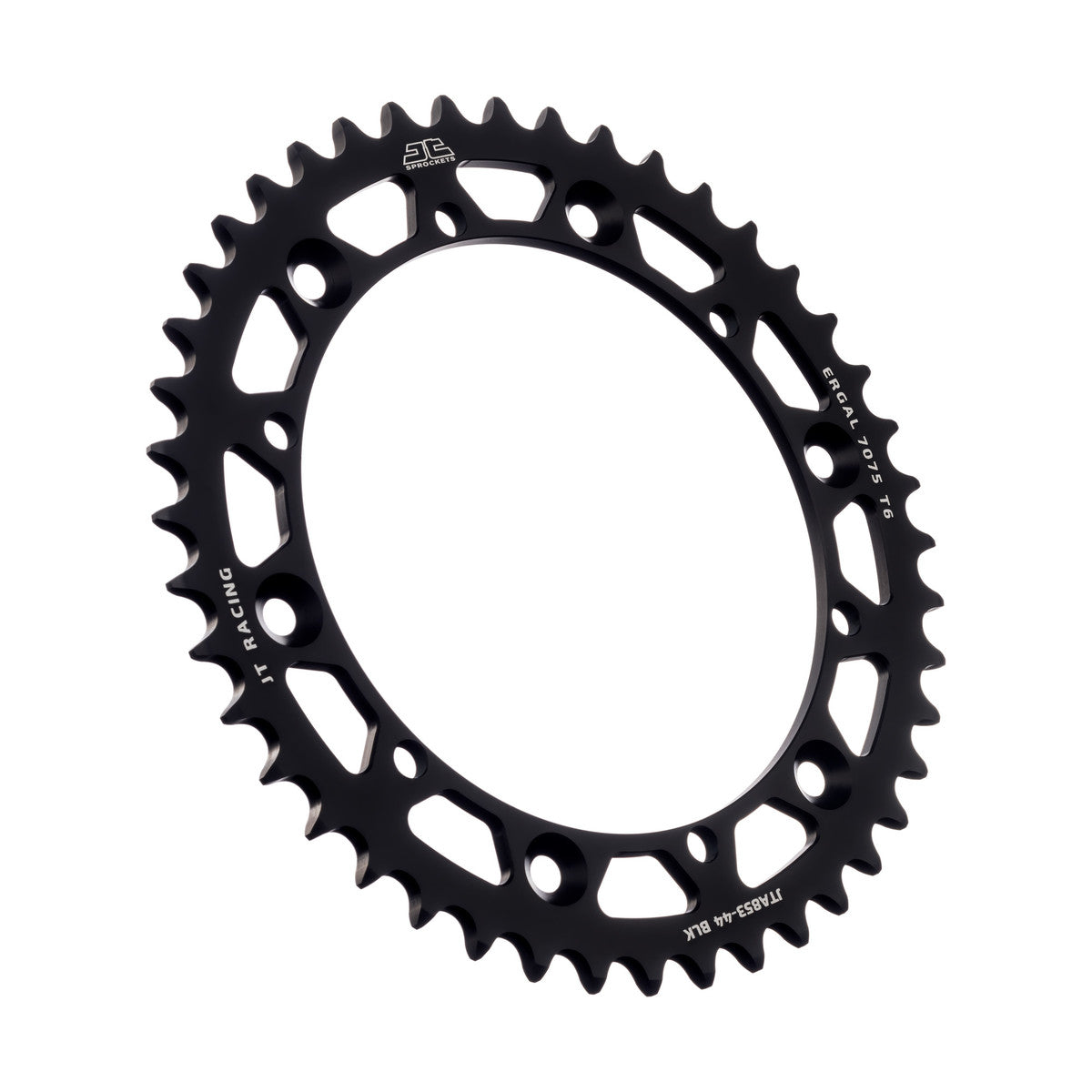 REAR SPROCKET ALLOY BLACK, JTA853.44BLK 7075-T6 Aluminium