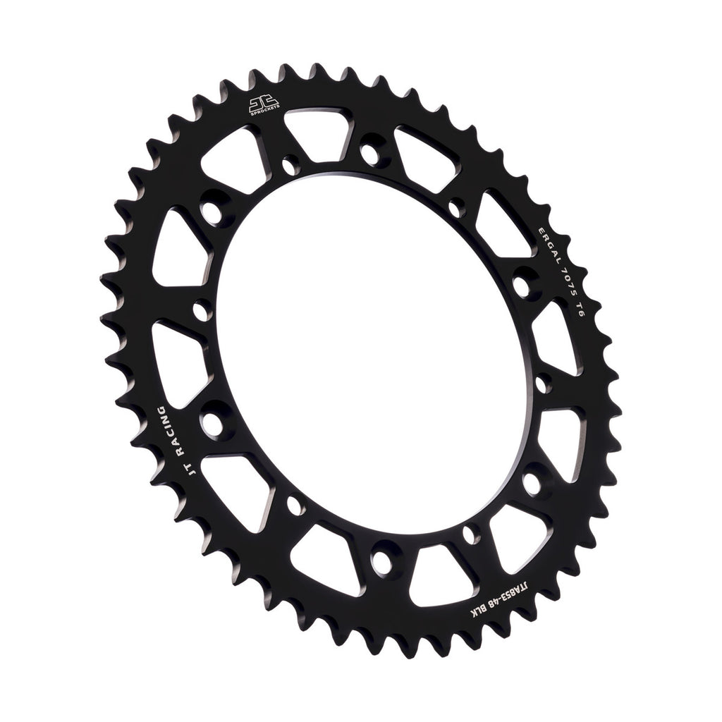 REAR SPROCKET ALLOY BLACK, JTA853.48BLK 7075-T6 Aluminium