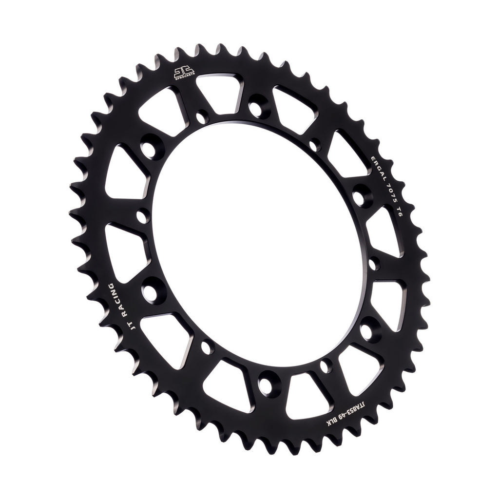 REAR SPROCKET ALLOY BLACK, JTA853.49BLK 7075-T6 Aluminium