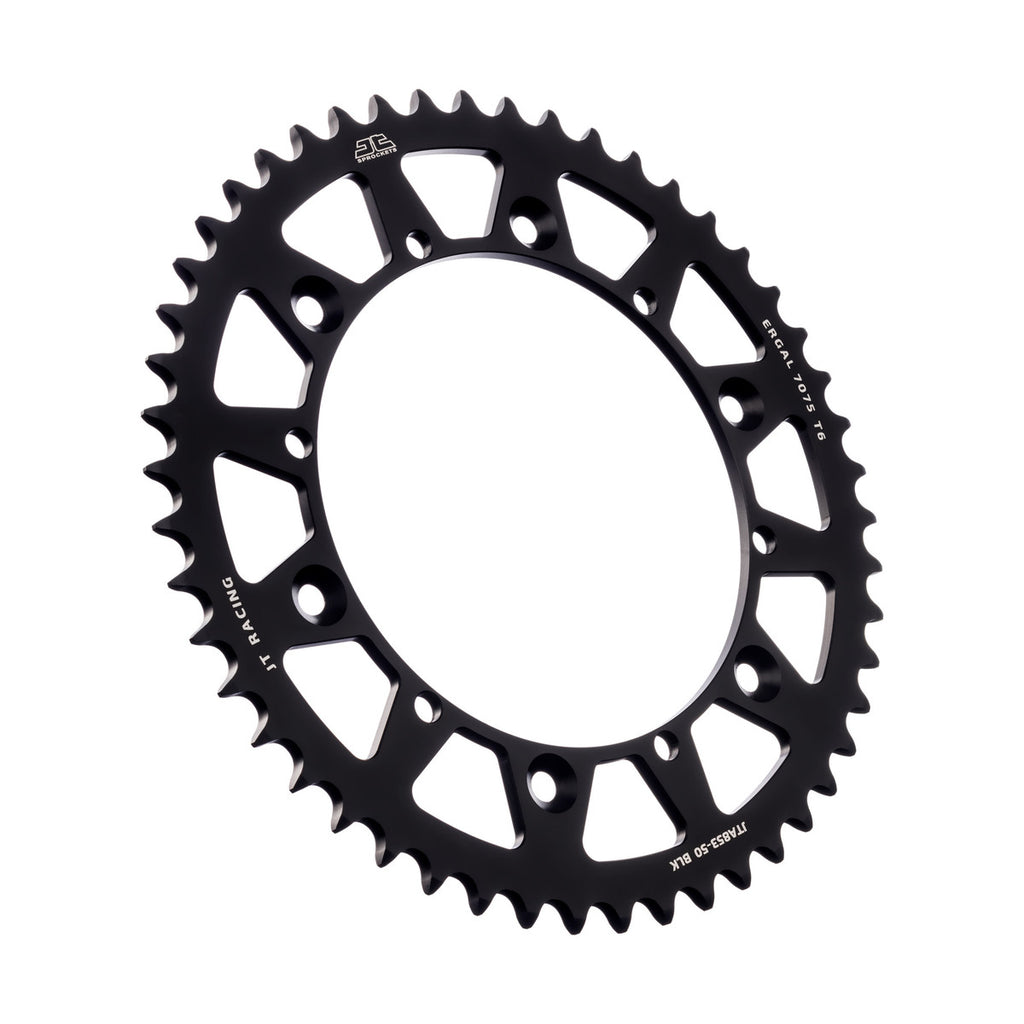 REAR SPROCKET ALLOY BLACK, JTA853.50BLK 7075-T6 Aluminium