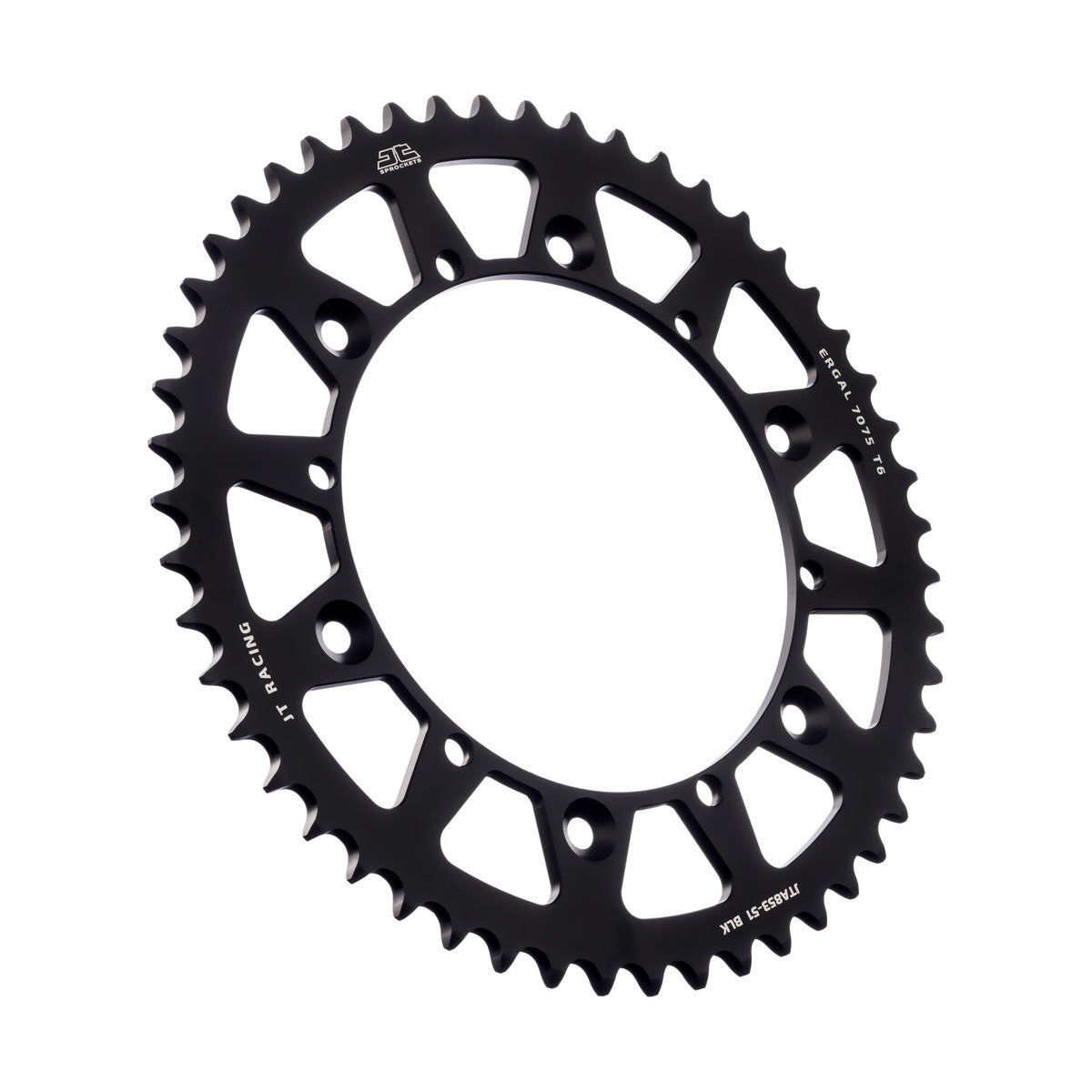 REAR SPROCKET ALLOY BLACK, JTA853.51BLK 7075-T6 Aluminium