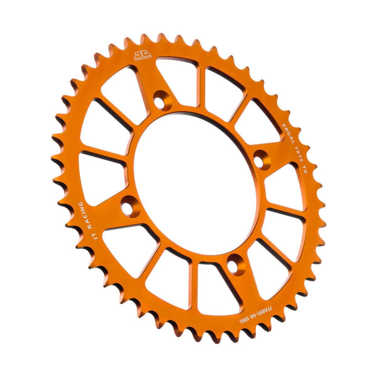 REAR SPROCKET JTA891.46ORG ORANGE, ROAD KTM ALLOY