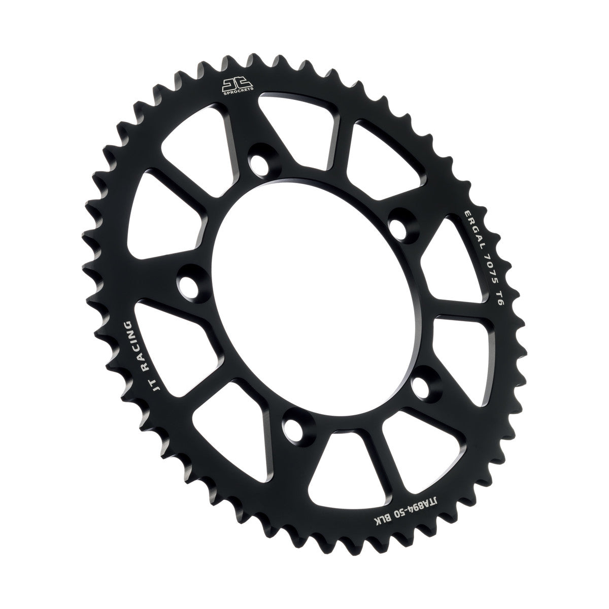 REAR SPROCKET ALLOY BLACK JT, JTA894.50BLK 7075-T6 Aluminium