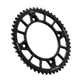 REAR SPROCKET ALLOY BLACK 441, JTA895.49BLK 7075-T6 Aluminium