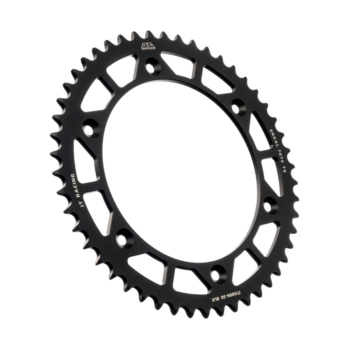 REAR SPROCKET ALLOY BLACK, JTA896.52BLK JT 7075-T6 Aluminium
