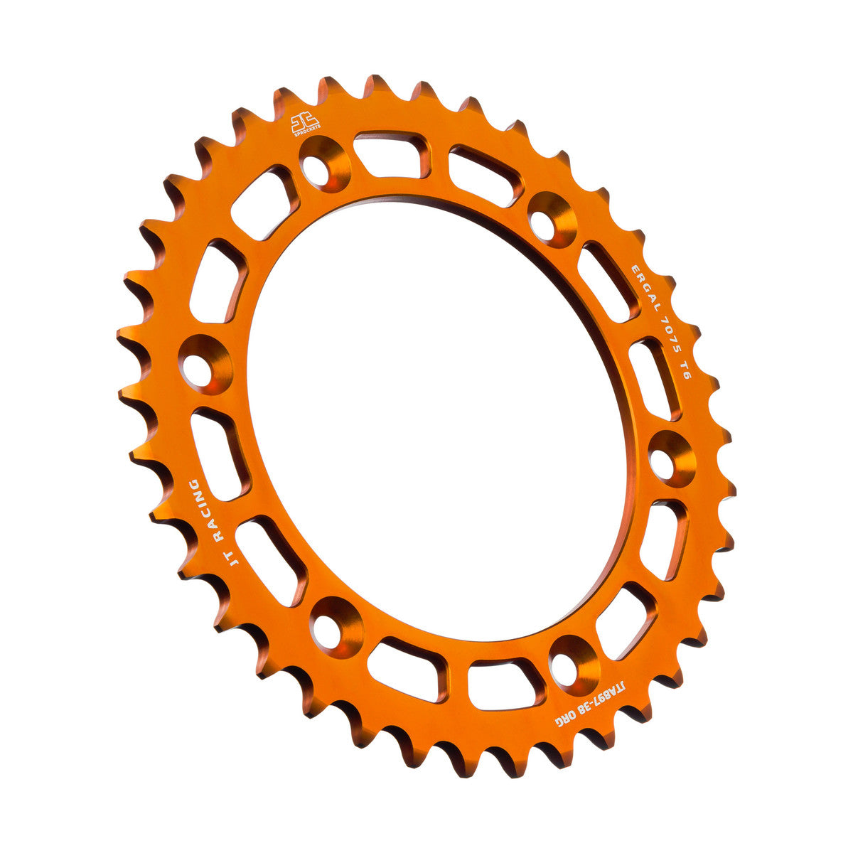 REAR SPROCKET ALLOY ORANGE, JTA897.38ORG