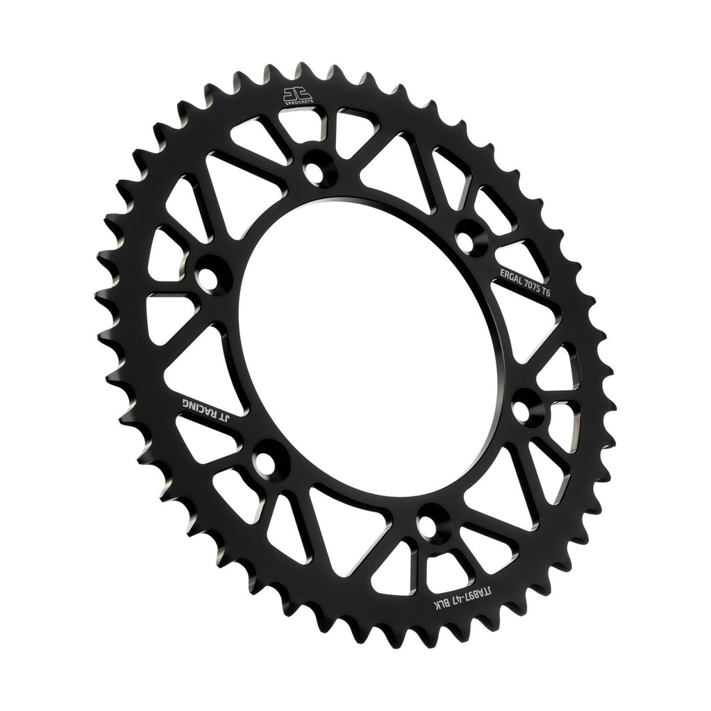 REAR SPROCKET ALLOY BLACK, JTA897.47BLK
