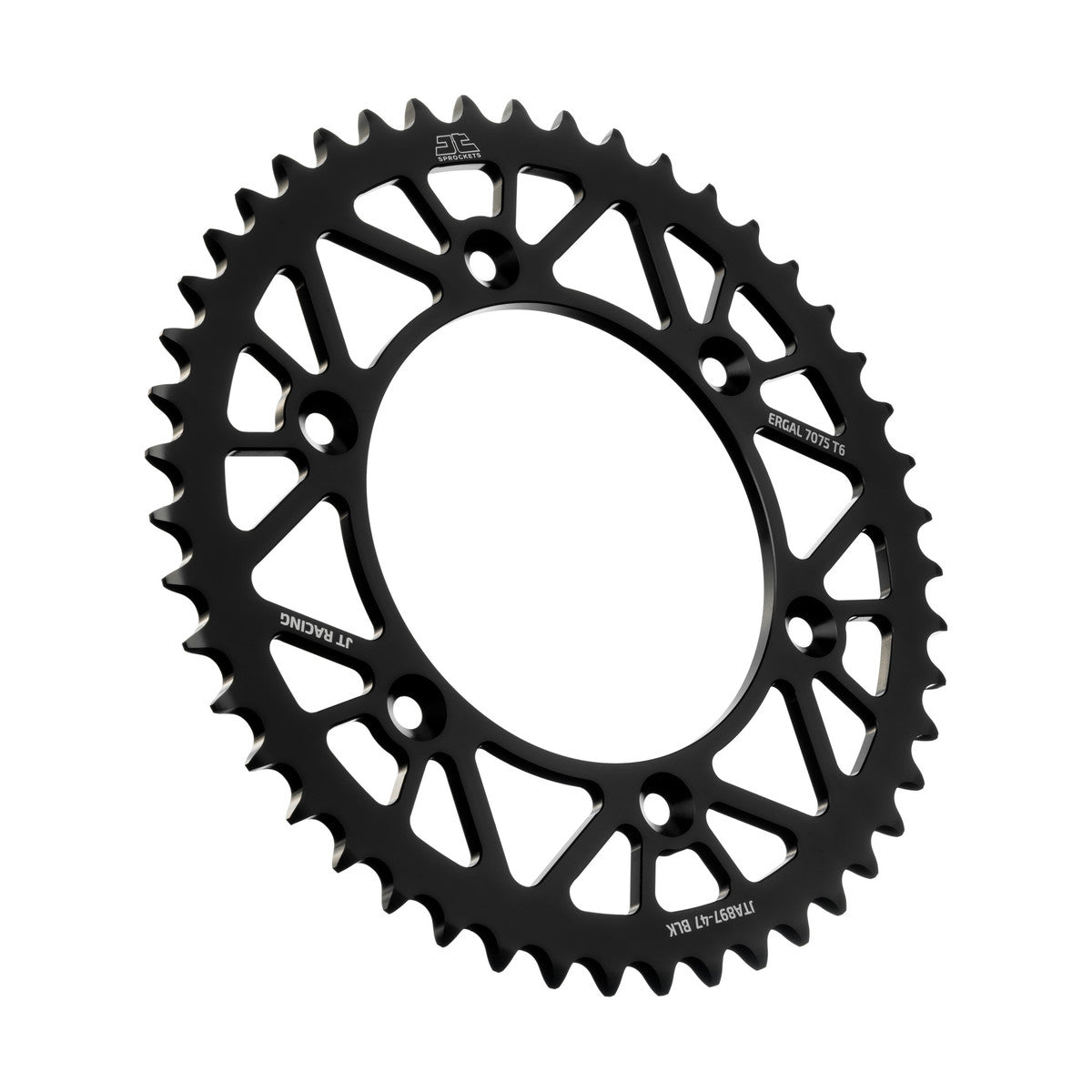 REAR SPROCKET ALLOY BLACK, JTA897.47BLK