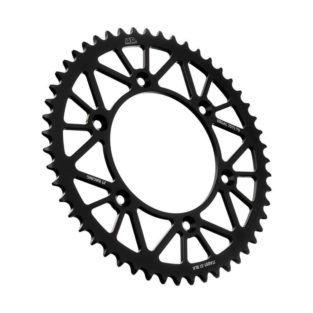 REAR SPROCKET ALLOY BLACK, JTA897.51BLK