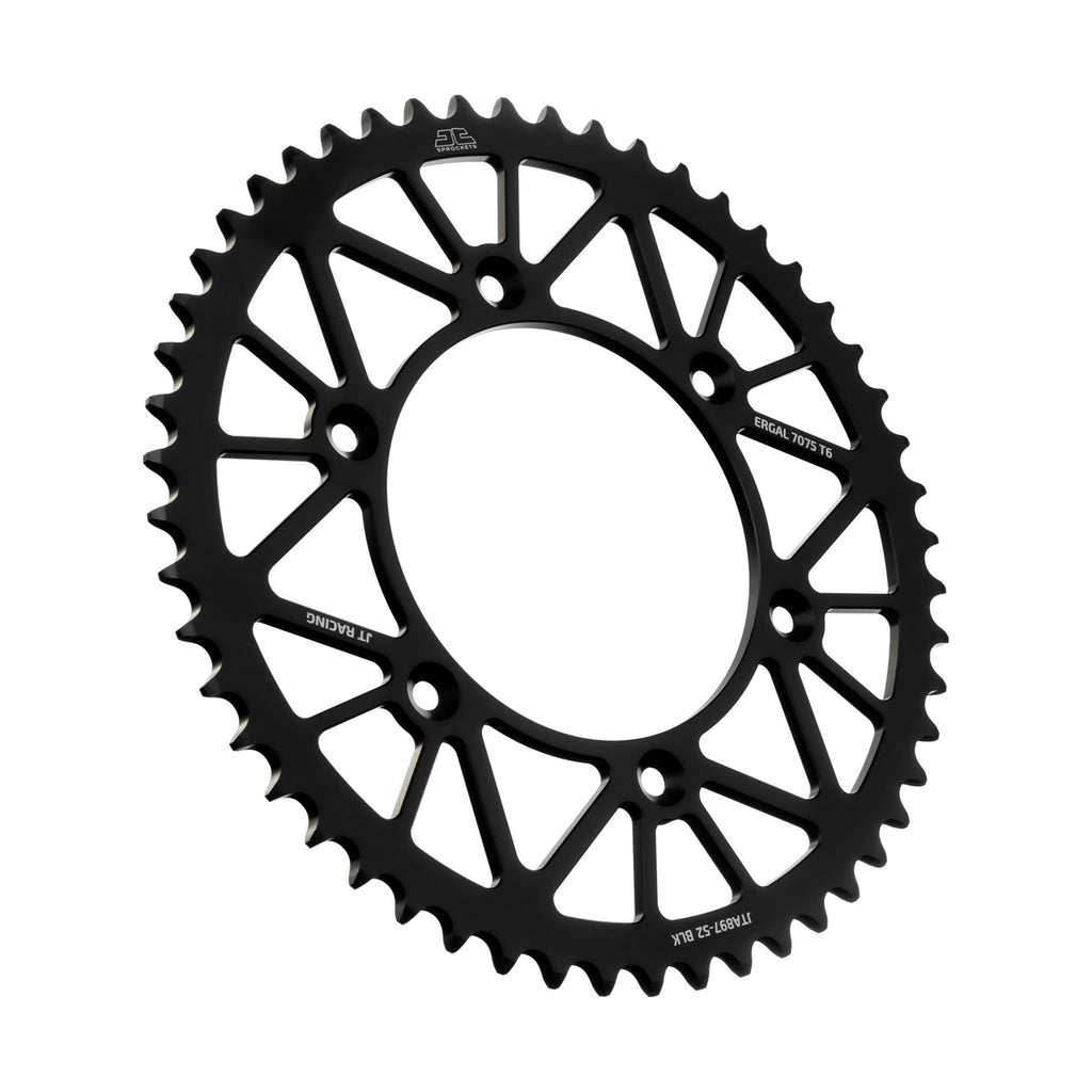 REAR SPROCKET ALLOY BLACK, JTA897.52BLK