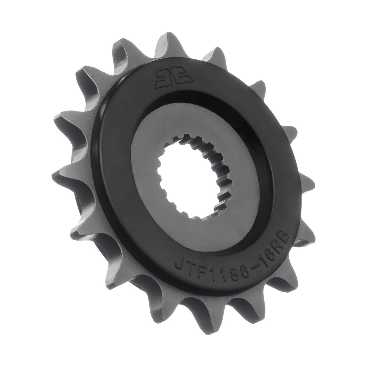 FRONT SPROCKET JTF1186.16RB, RUBBER CUSHIONED