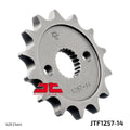 FRONT SPROCKET JTF1257.14 428, CR80/CR85 428 Chain Conversion