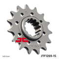 FRONT SPROCKET JTF1269.15 520, CBR, VTR 520 Chain Conversion