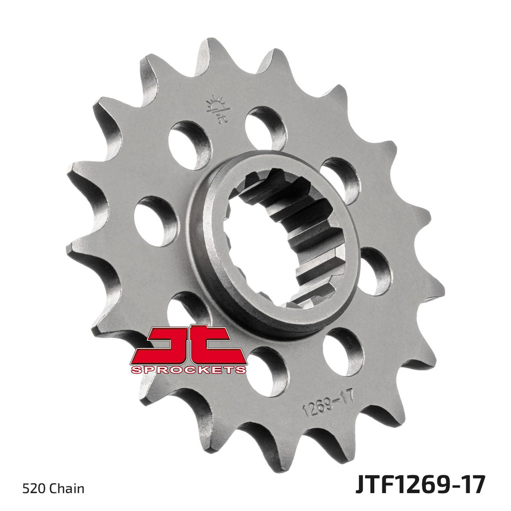 FRONT SPROCKET STEEL JT JTF1269.17 520 CHAIN CONVERSION