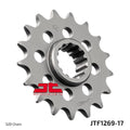 FRONT SPROCKET STEEL JT JTF1269.17 520 CHAIN CONVERSION