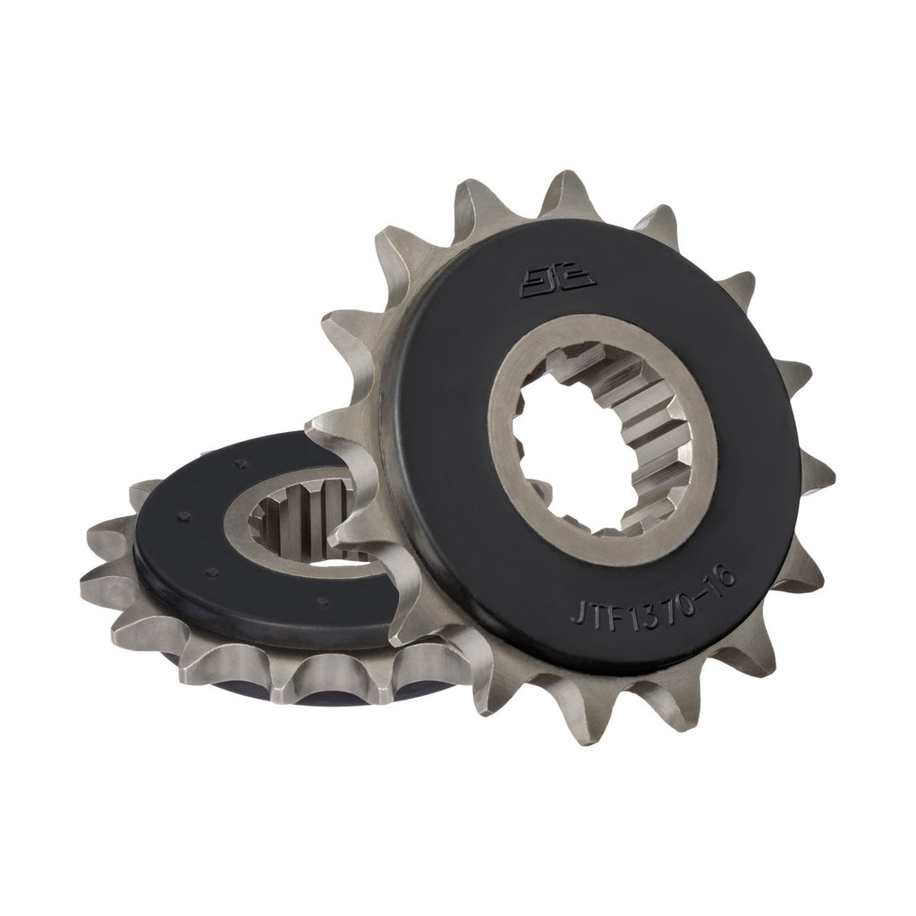 FRONT SPROCKET JTF1370.16RB JT, OE Rubber Cushioned