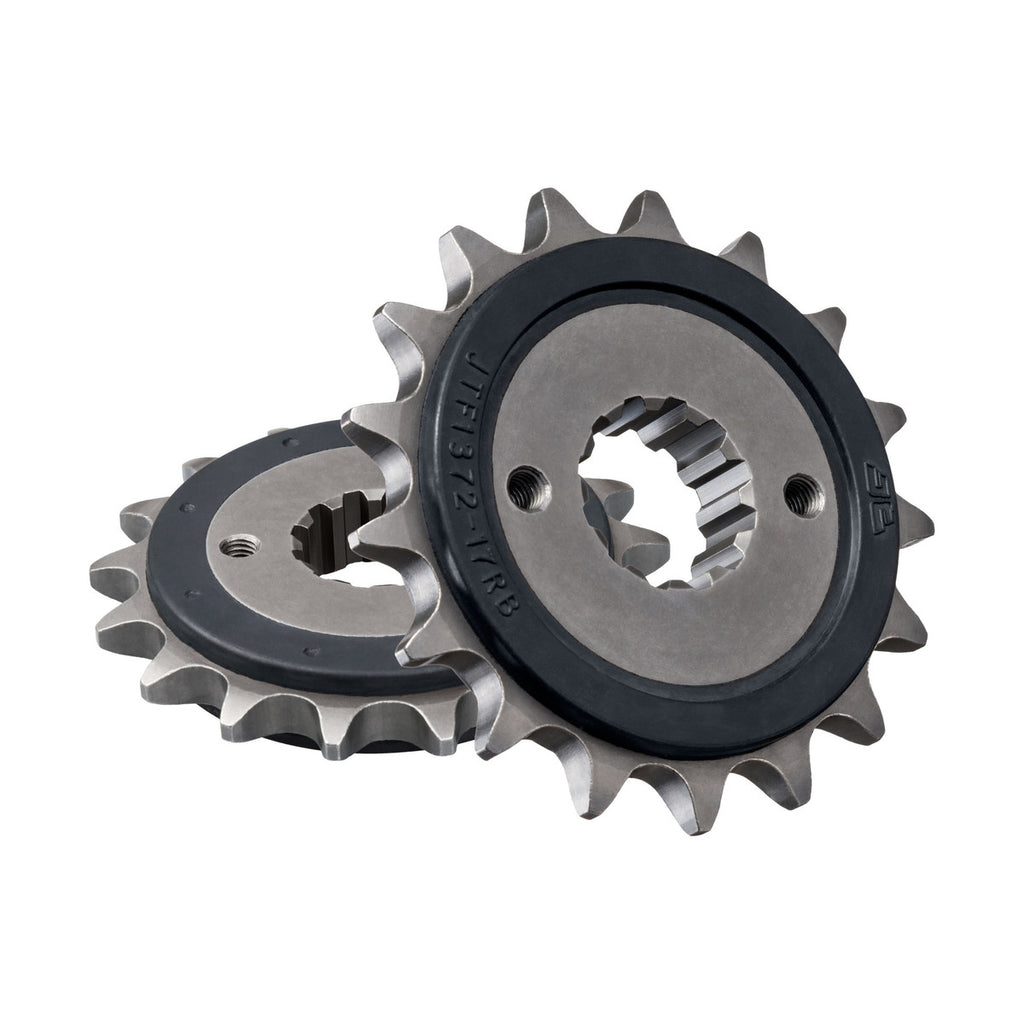 FRONT SPROCKET JTF1372.17RB JT, OE Rubber Cushioned