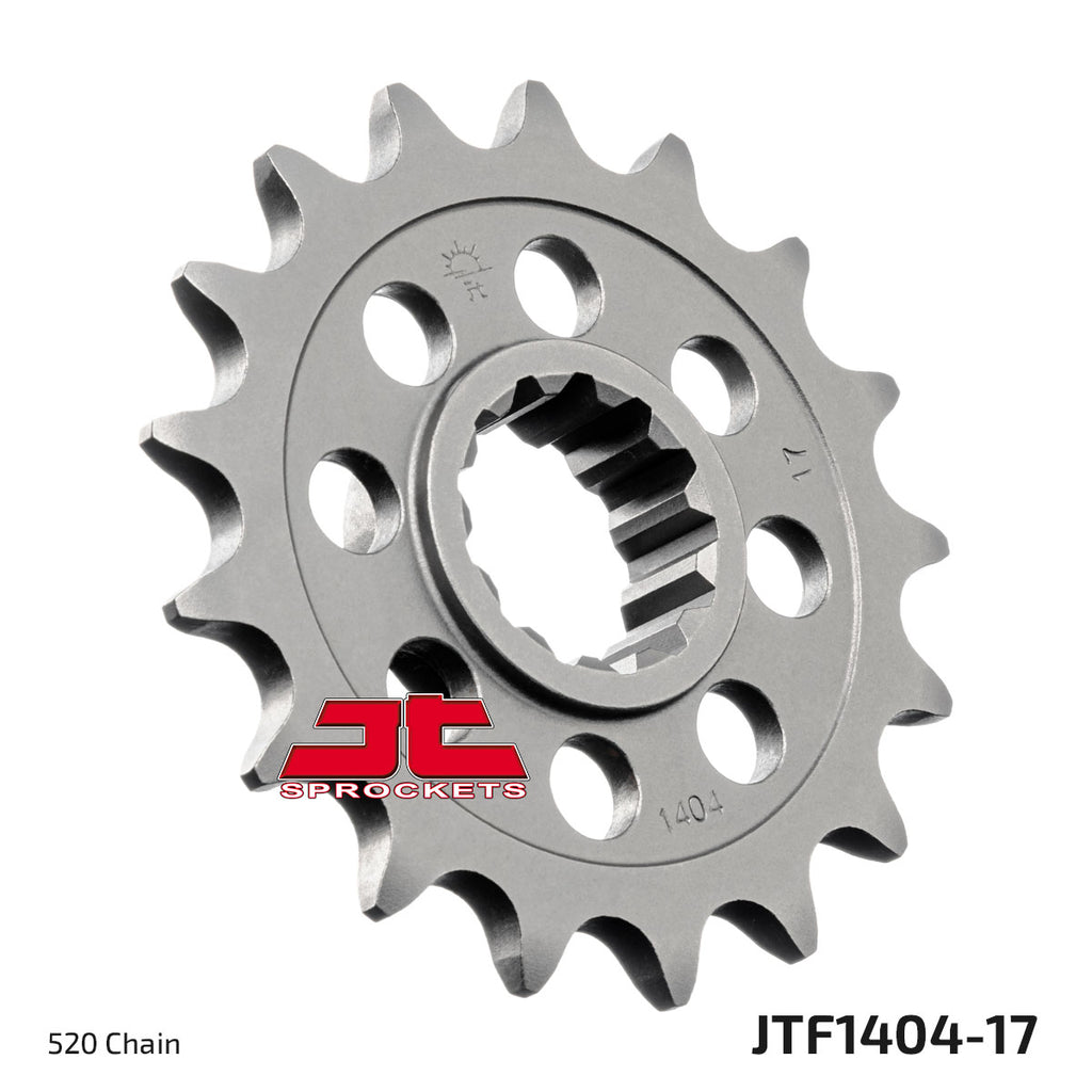 FRONT SPROCKET JTF1404.17 JT, BMW 520 Chain Conversion