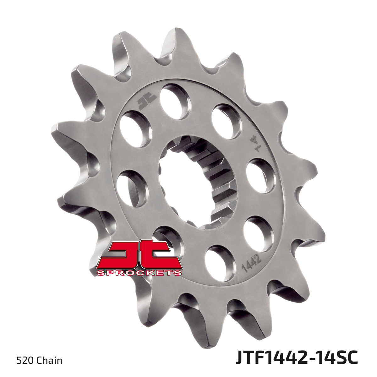 FRONT SPROCKET JTF1442.14SC JT, (Self Cleaning)