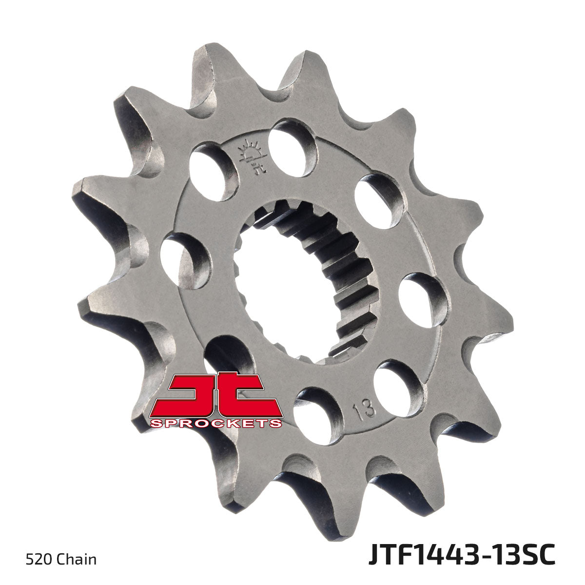 FRONT SPROCKET JTF1443.13SC JT, Self-Cleaning