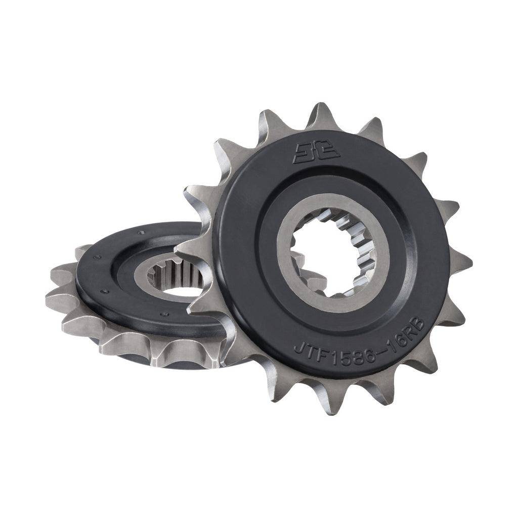 FRONT SPROCKET JTF1586.16RB JT, OE Rubber Cushioned