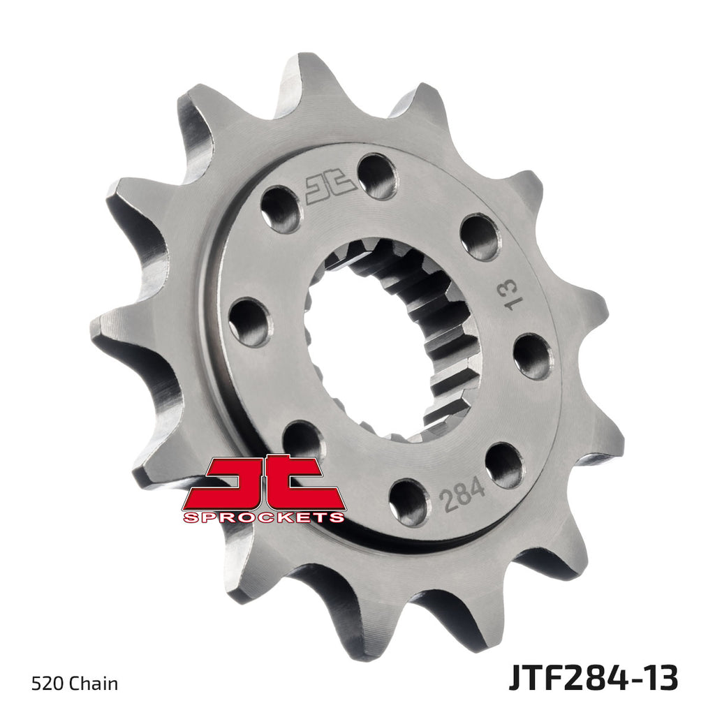 FRONT SPROCKET JTF284.13 JT, Lightweight Self-Cleaning