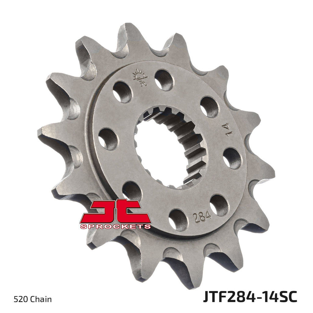 FRONT SPROCKET JTF284.14SC JT, Lightweight Self-Cleaning