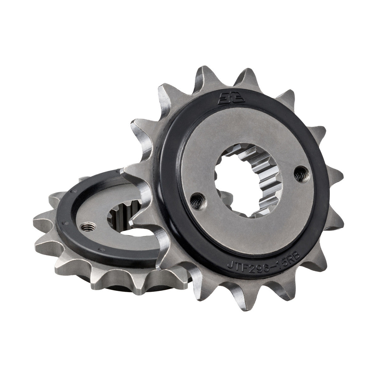 FRONT SPROCKET JTF296.15RB JT, OE Rubber Cushioned