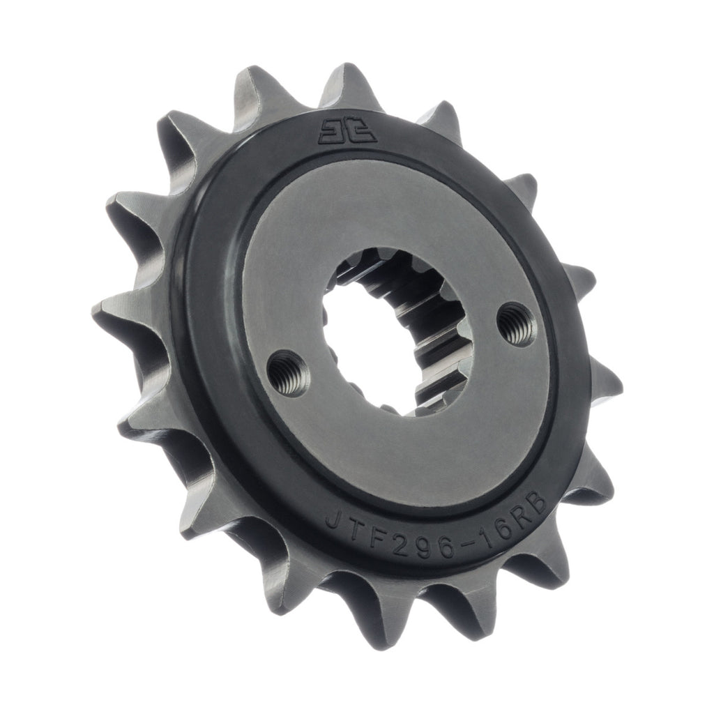 FRONT SPROCKET JTF296.16RB JT, OE Rubber Cushioned