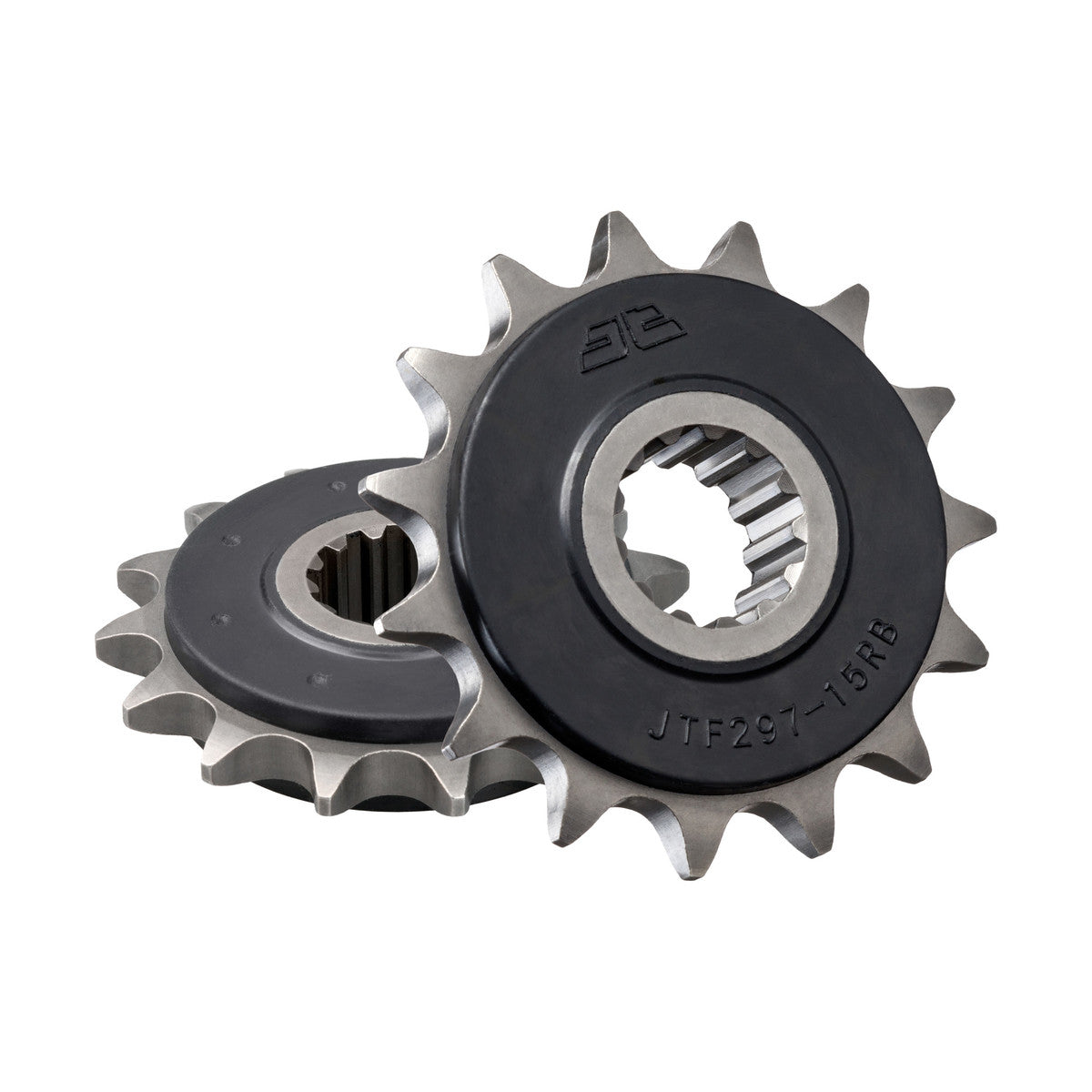 FRONT SPROCKET JTF297.15RB JT, OE Rubber Cushioned
