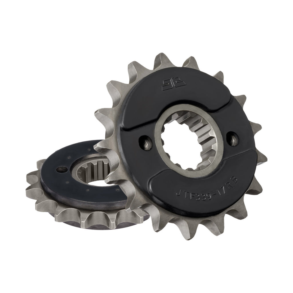 FRONT SPROCKET JTF339.17RB JT, OE Rubber Cushioned