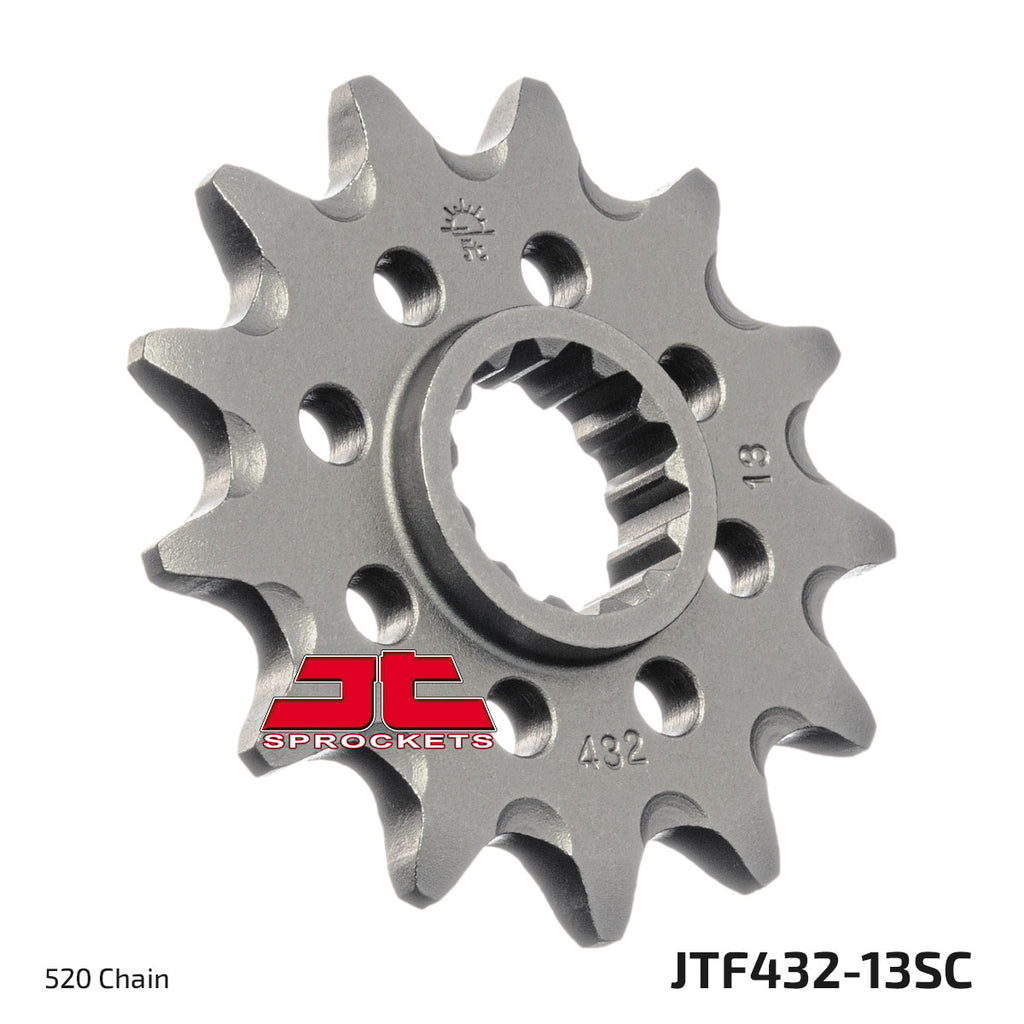 FRONT SPROCKET JTF432.13SC JT, Lightweight Self-Cleaning