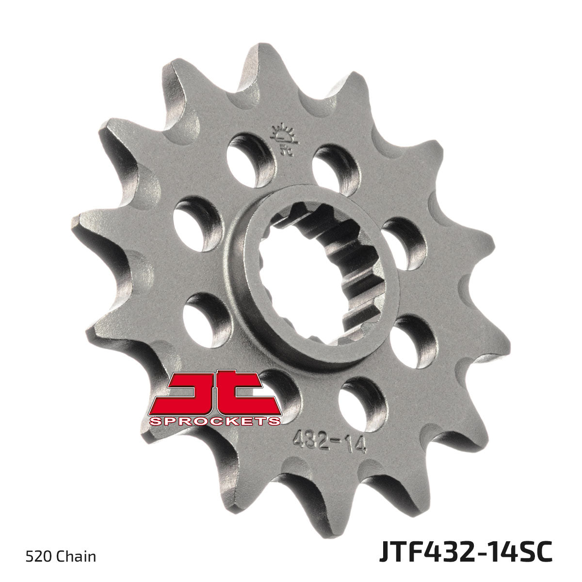 FRONT SPROCKET JTF432.14SC JT, Lightweight Self-Cleaning