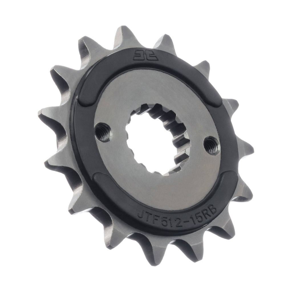 FRONT SPROCKET JTF512.15RB JT, OE Rubber Cushioned