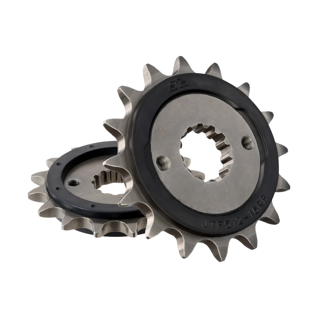 FRONT SPROCKET JTF512.16RB JT, OE Rubber Cushioned