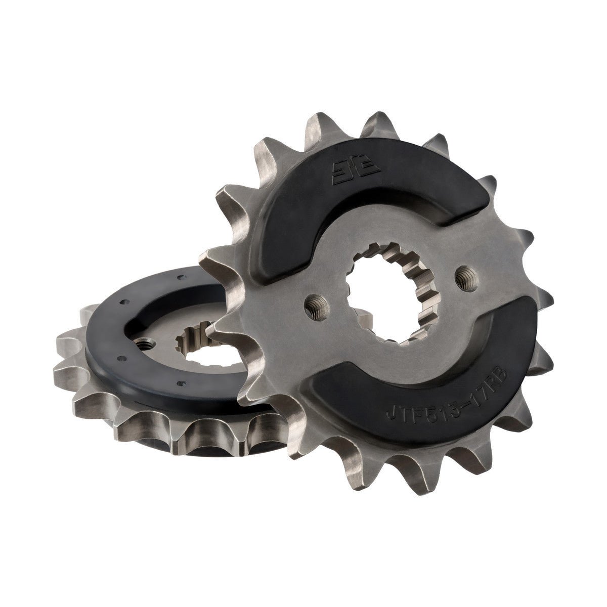 FRONT SPROCKET JTF513.17RB JT, OE Rubber Cushioned