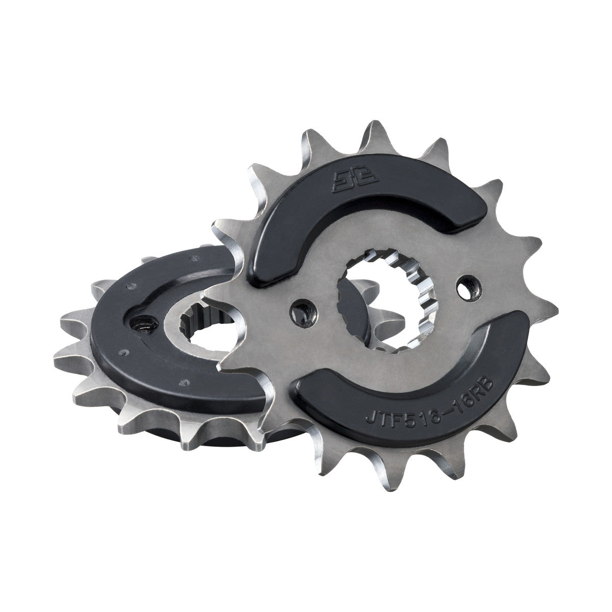 FRONT SPROCKET JTF516.16RB JT, OE Rubber Cushioned