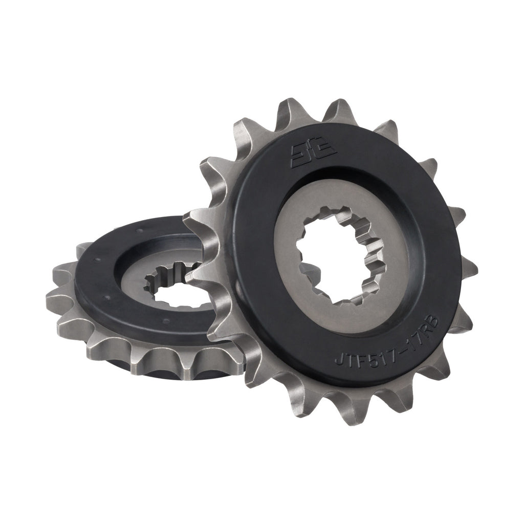 FRONT SPROCKET JTF517.17RB JT, OE Rubber Cushioned
