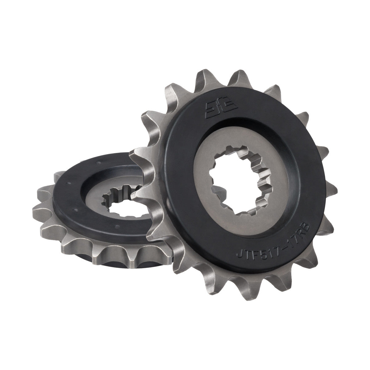 FRONT SPROCKET JTF517.17RB JT, OE Rubber Cushioned