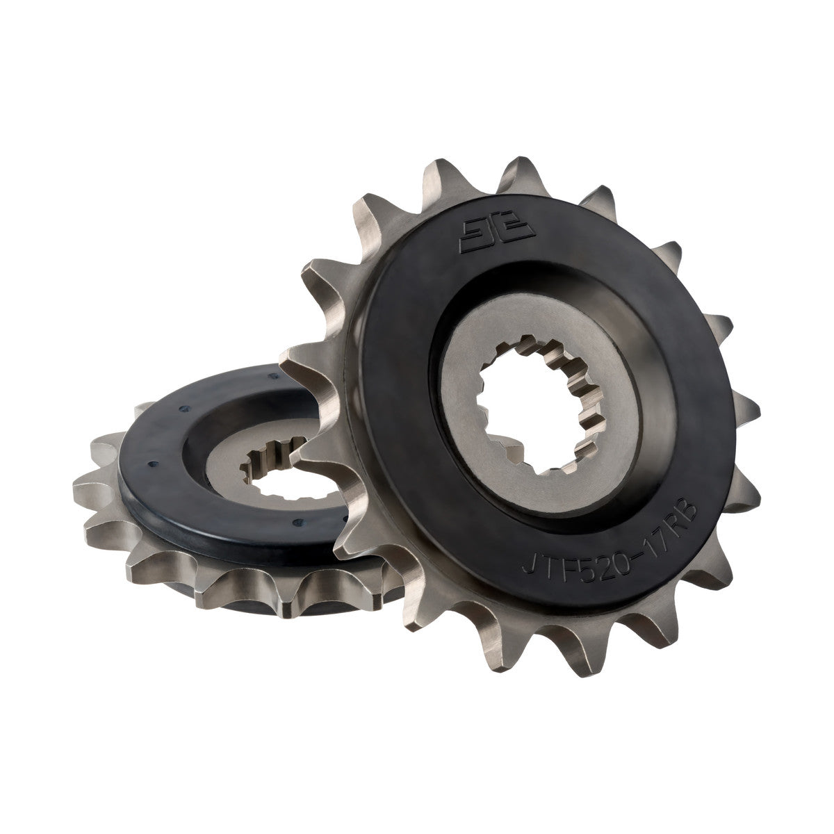FRONT SPROCKET JTF520.17RB JT, OE Rubber Cushioned