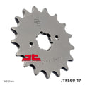 FRONT SPROCKET JTF569.17 JT