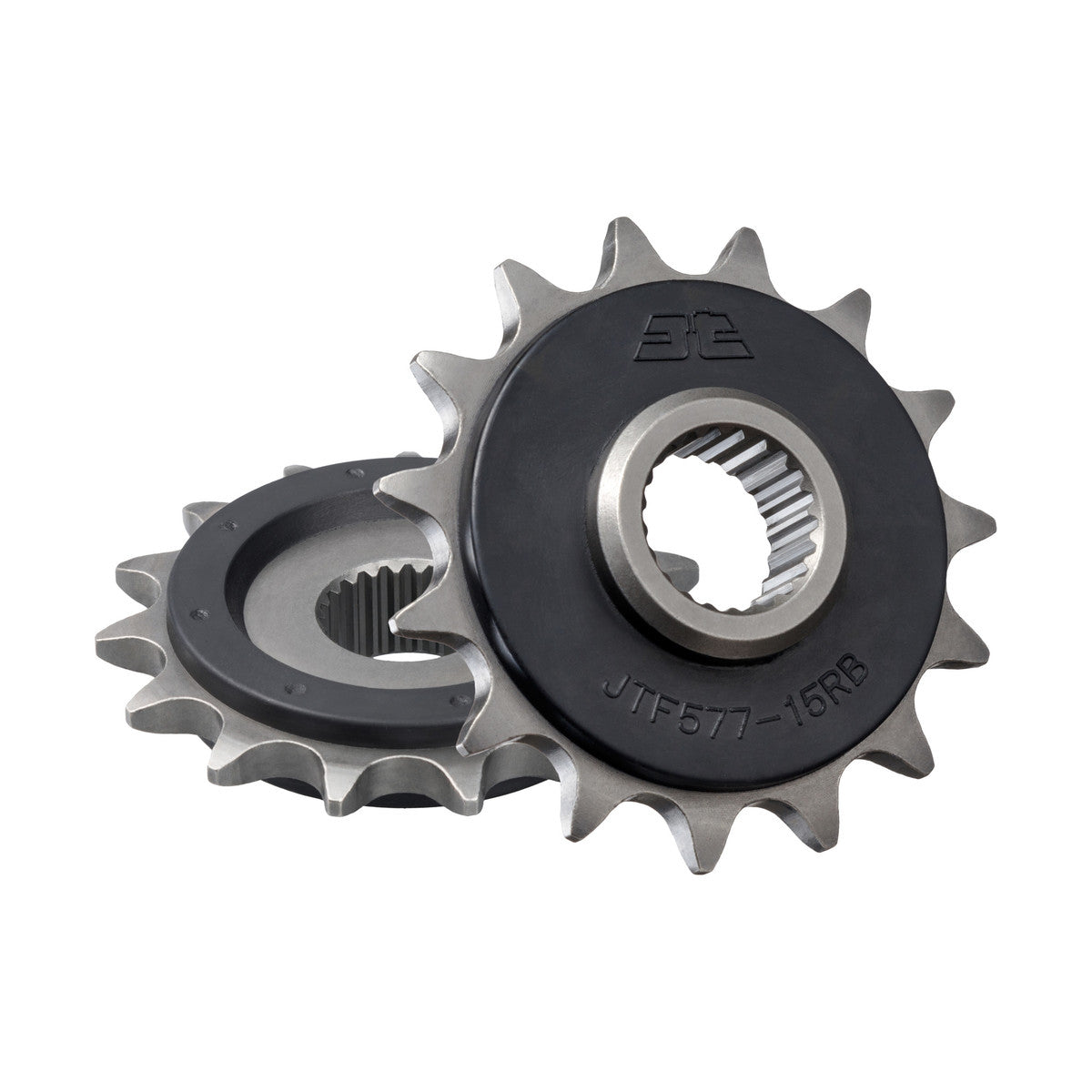 FRONT SPROCKET JTF577.15RB JT, OE Rubber Cushioned