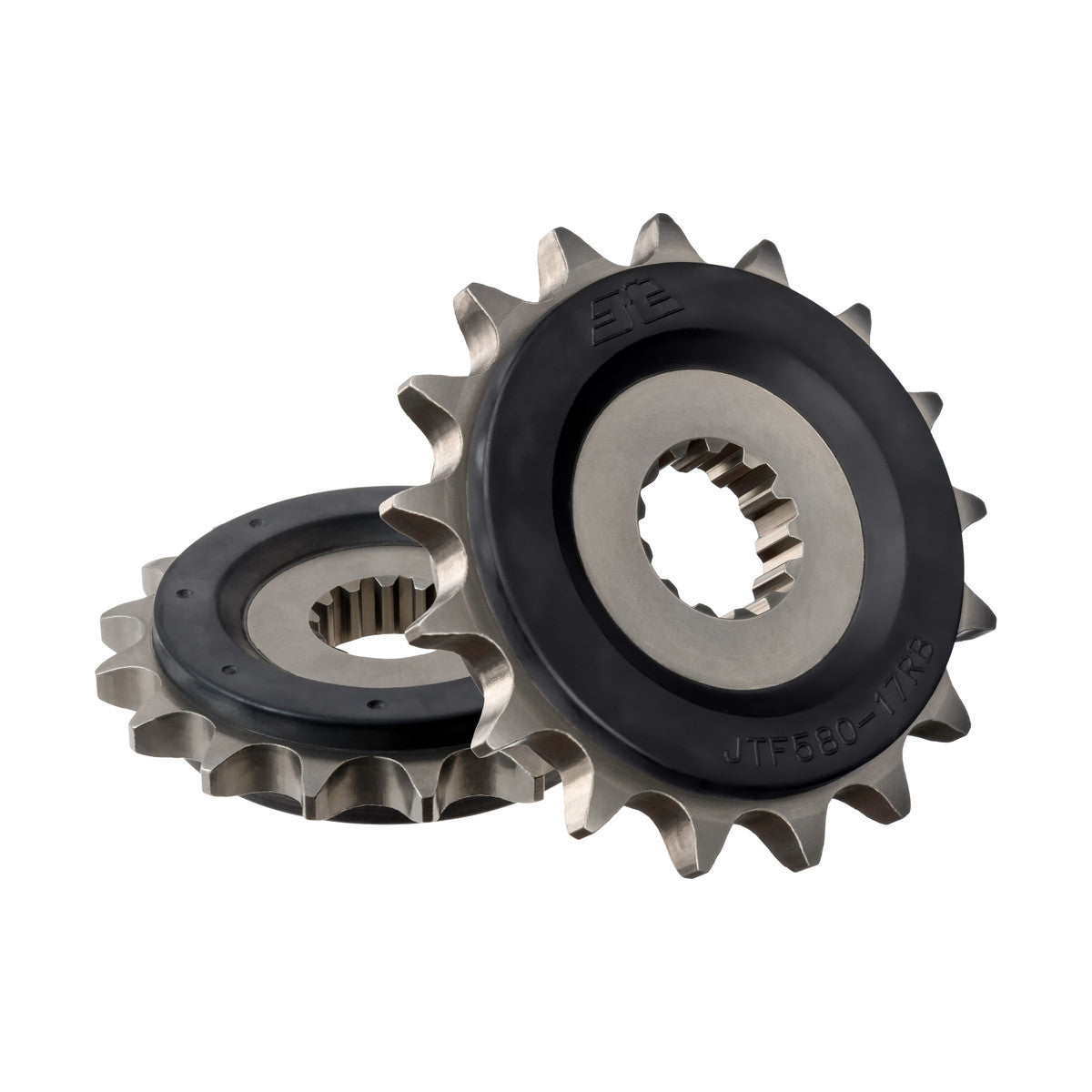 FRONT SPROCKET JTF580.17RB JT, OE Rubber Cushioned
