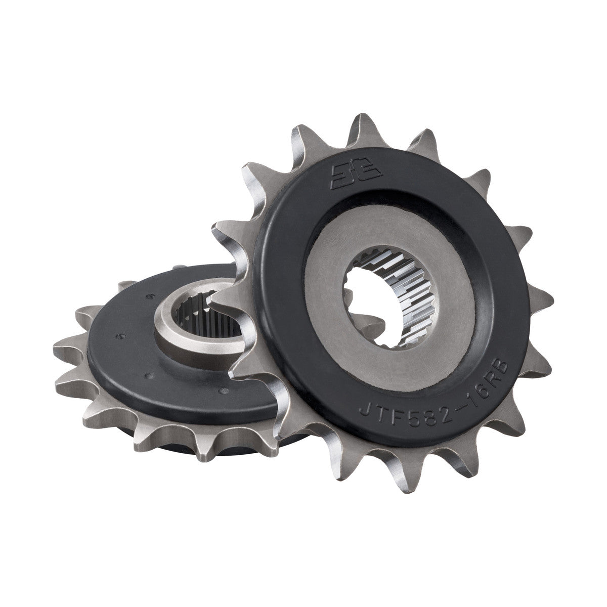 FRONT SPROCKET JTF582.16RB JT, OE Rubber Cushioned